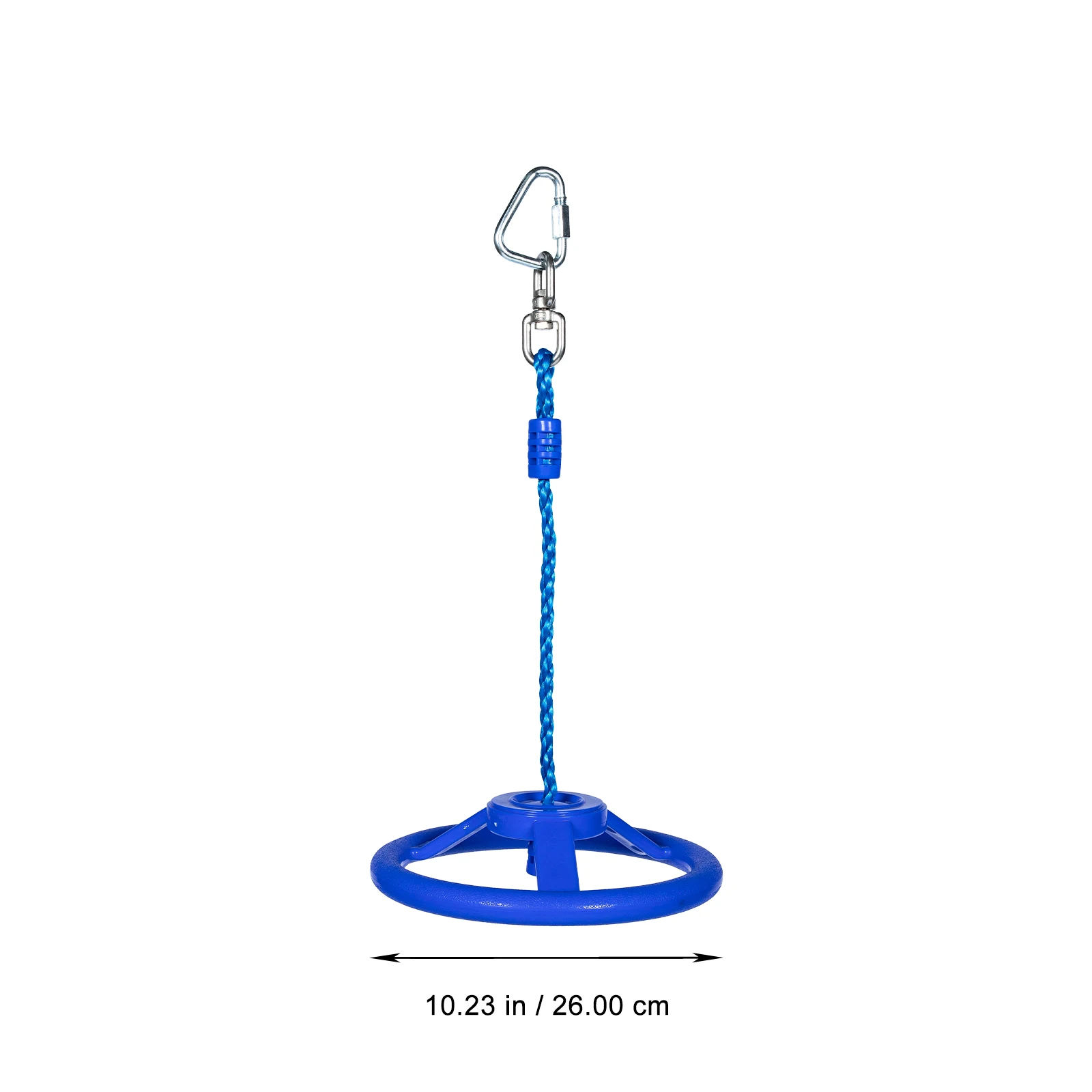 2Pcs 어린이 스티어링 휠 스윙 어린이 운동 장비 실내 체육관 반지 플라스틱 피트니스 반지 장난감 스윙 야외 재미 스포츠