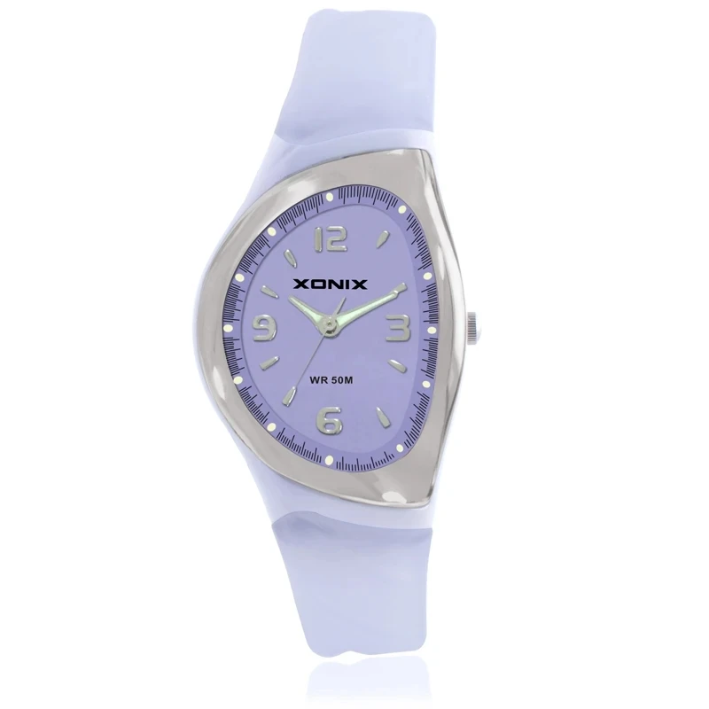XONIX Women New Fashion Casual Quartz Student Out Door Fun Watches Montre Femme Reloj Mujer Waterproof 50m Sport Wristwatches YZ