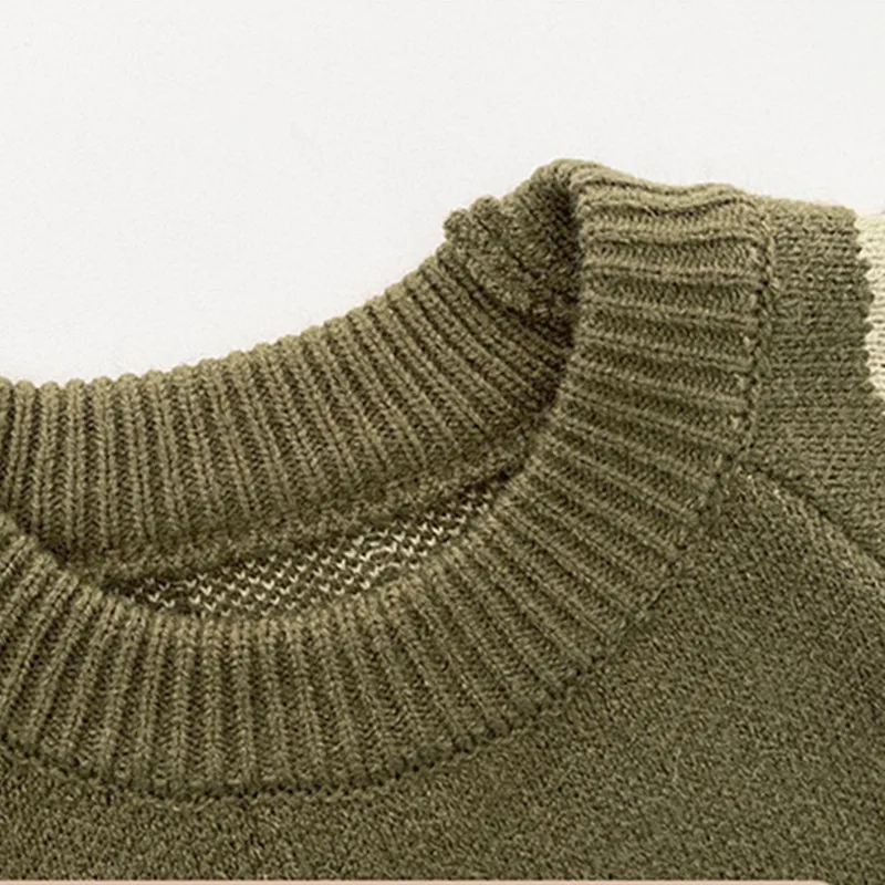 Baby jongens meisjes jumpsuit kleding winter en herfst gebreide dikke trui pasgeboren zachte katoenen rompertjes 0-3T