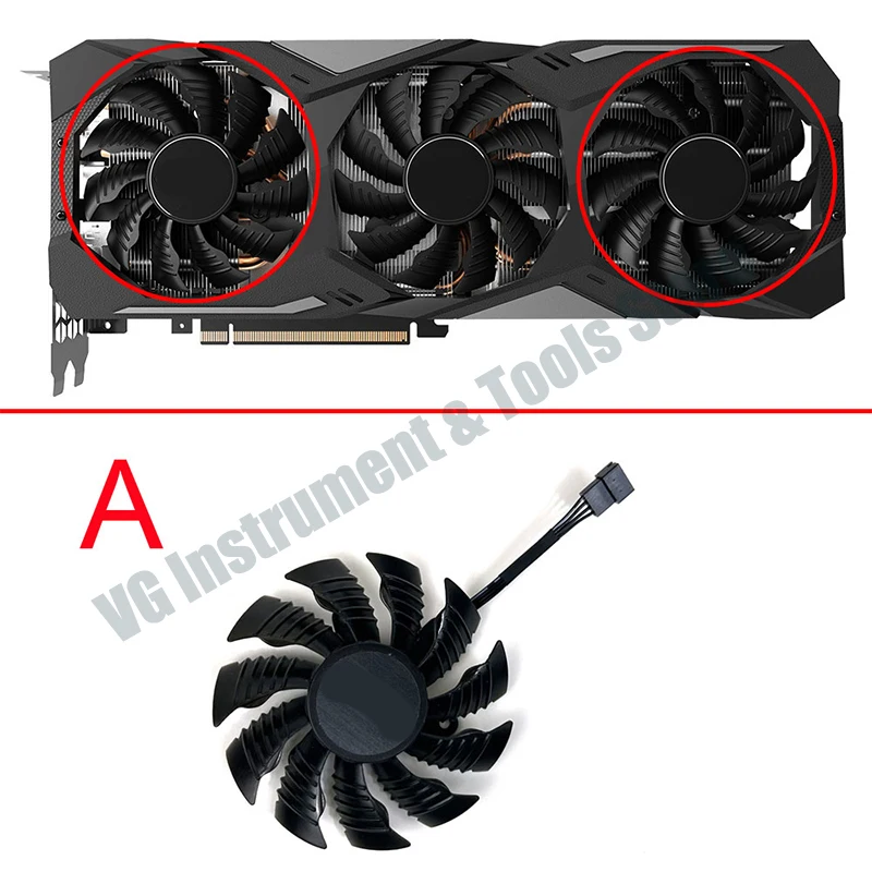 Brand new fan for Gigabyte RTX 2070super 2080 2080s 2080ti Gaming oc Magic Eagle graphics card