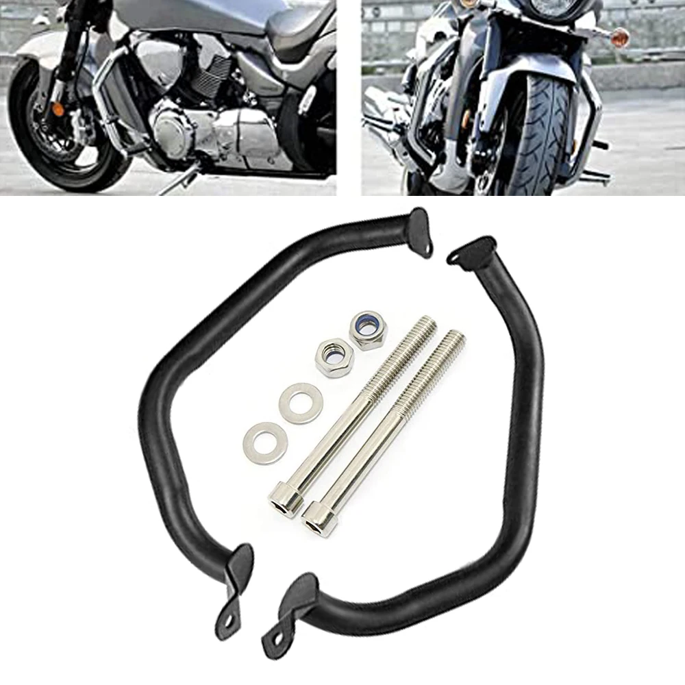 For SUZUKI BOULEVARD Intruder M800R M109R BOSS VZR1800 2006-2023 Motorcycle Crash Bar Engine Guard Bumpers Stunt Cage Protector