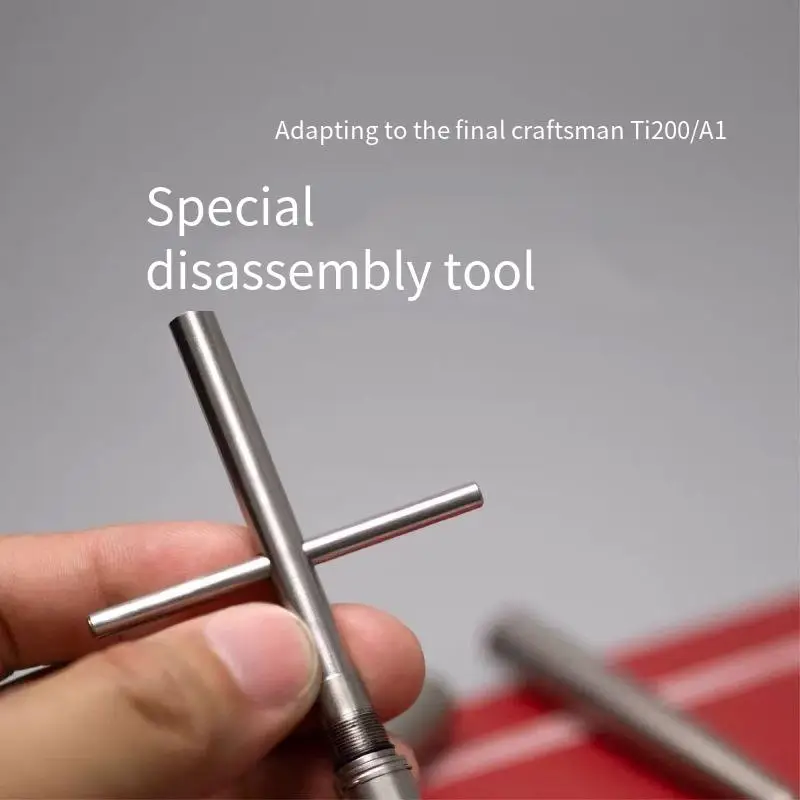 Majohn Ti200 Fountain Pen Metal Disassembly Tool A1/A2/A3 Nib Unit Repair Assembly Cleaning Maintenance Nib Replacement