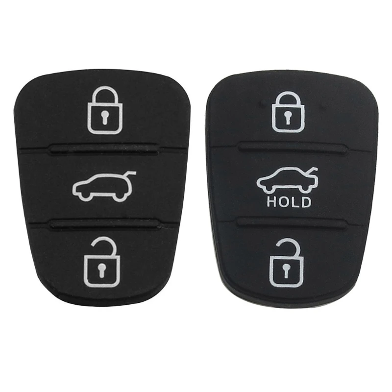 G99F Replacement Car Key Rubber Button Pads for Venga Auto Car Key Fob Cover Keyless Entry Key Fob 2pcs