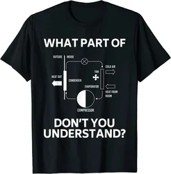 Cotton O-Neck Short Sleeve Casual Mens What Part Don't You Understand Funny HVAC Tech Technician Gift T-Shirt New 100% Cotton