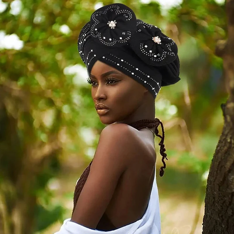 Afrikanische turban hijab kappe auto gele headtie islamischer hut für damen kopf wickelt nigerian ische hochzeit gele cap bereits muslimisches kopftuch