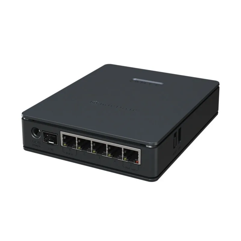 E62iUGS-2axD5axT WiFi6 Wireless Router HAP Ax S Dual Band Gigabit Router 5 Ports with SFP Slot