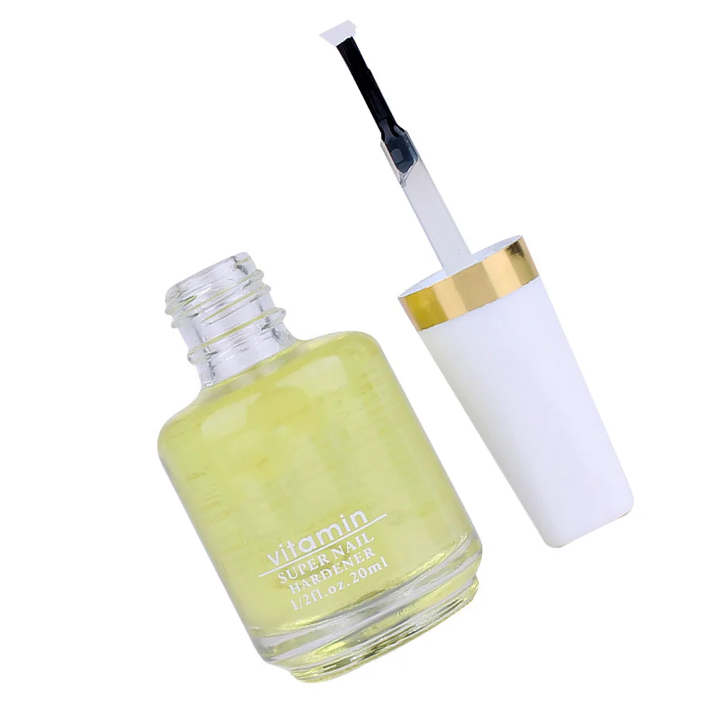 Nail Cuticle Oil Softener Vitamin E Enriched Treatment for Cracked Nails and Rigid Cuticles Uv Coat Nail Care Yellow