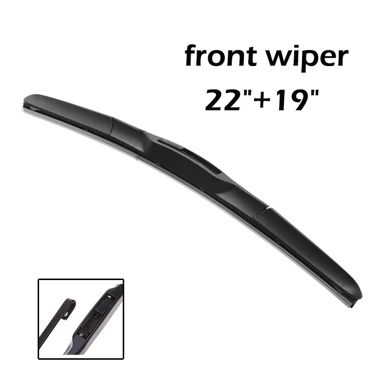 Wiper Front & Rear Wiper Blades Set Kit For Ford Focus MK1 1998 99 00 01 02 03 04 2005 Windshield Windscreen Window 22