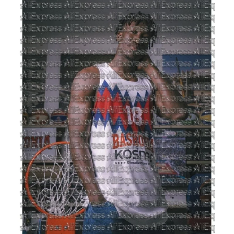 Summer Hot Selling Spain Basketball Enthusiasts Daily Training Competition Sports White Adult Children Personalized Tank Top