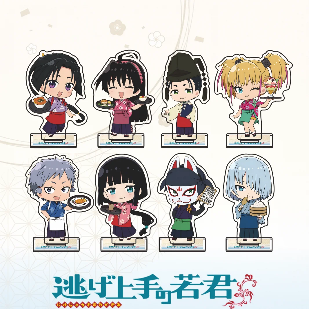 Nueva Figura Acrílica de Tokiyuki Hojo Shizuku Kazama de The Elusive Samurai, 10 cm, Versión Q, Decoración de Escritorio de Anime, Llavero Coleccionable