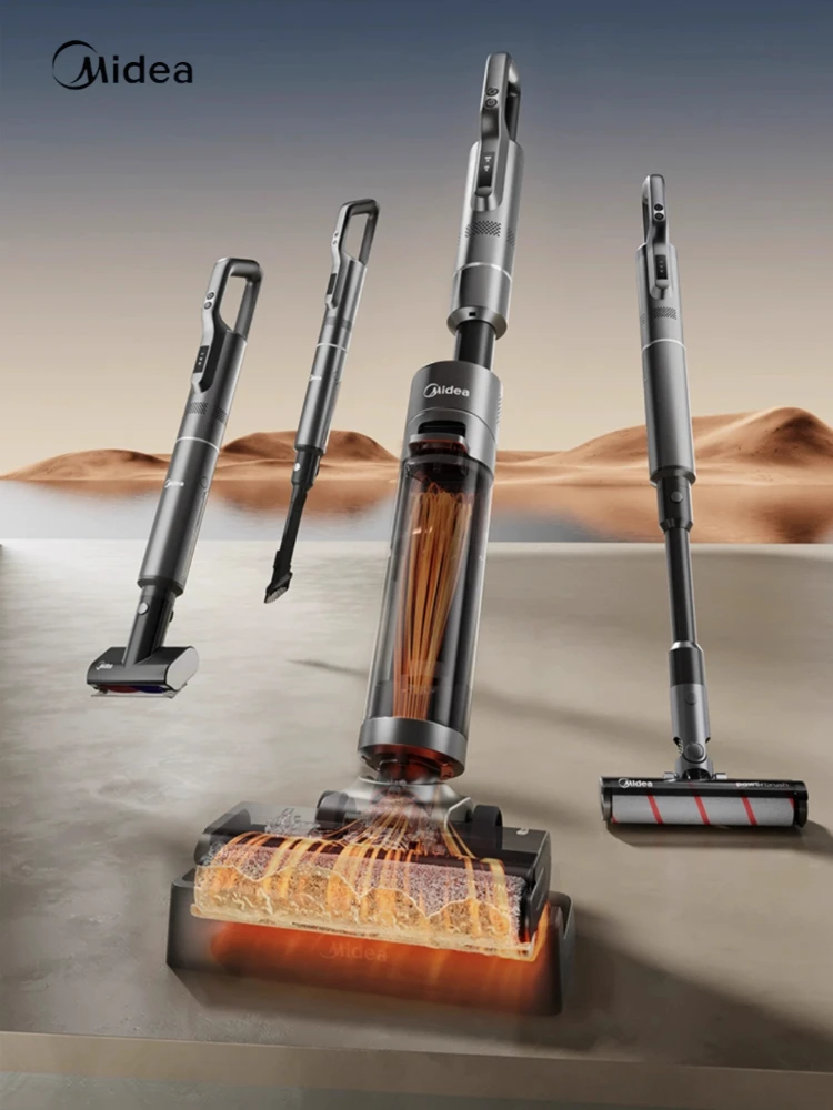 Midea Household Hand-held Floor Washing Machine G9pro A Multi-purpose High Temperature Heat Drying Suction Drag One 220VOriginal