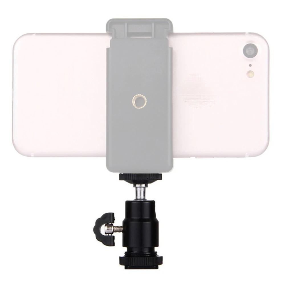 Phone Clip Bracket Holder Mount Universal Tripod Monopod Stand Adapter for iPhone for Xiaomi Smart Phone