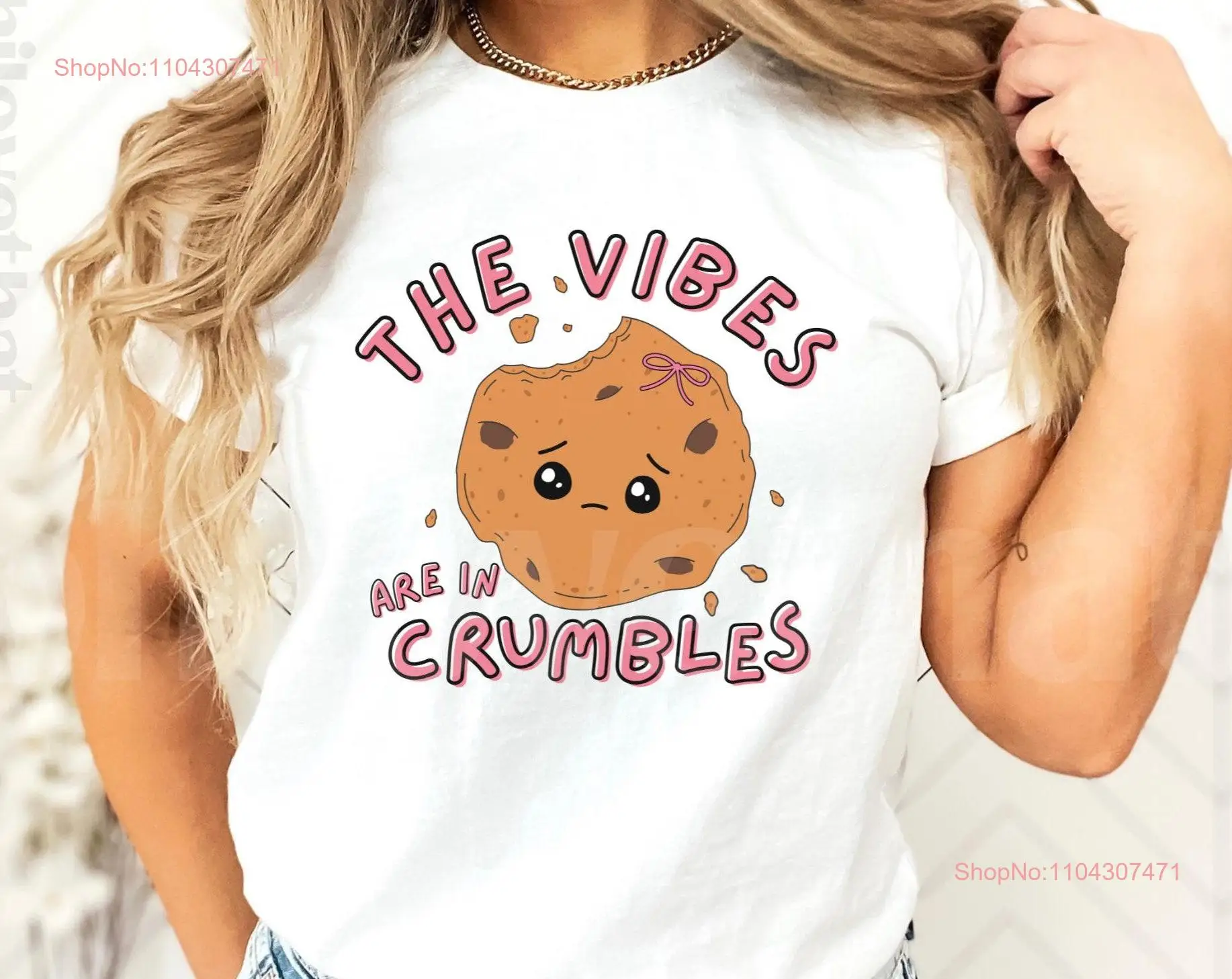 The Vibes Are In Shambles Oddly Specific T Shirt Cursed Everything is Fine Punny Unhinged Funny Meme Anxiety