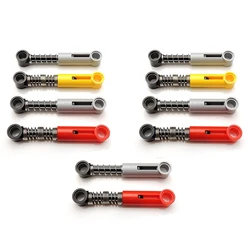 10Pcs Building Blocks Hard Spring For Technical MOC Parts Self-Locking Bricks Shock Absorber Accessories Spring 76537