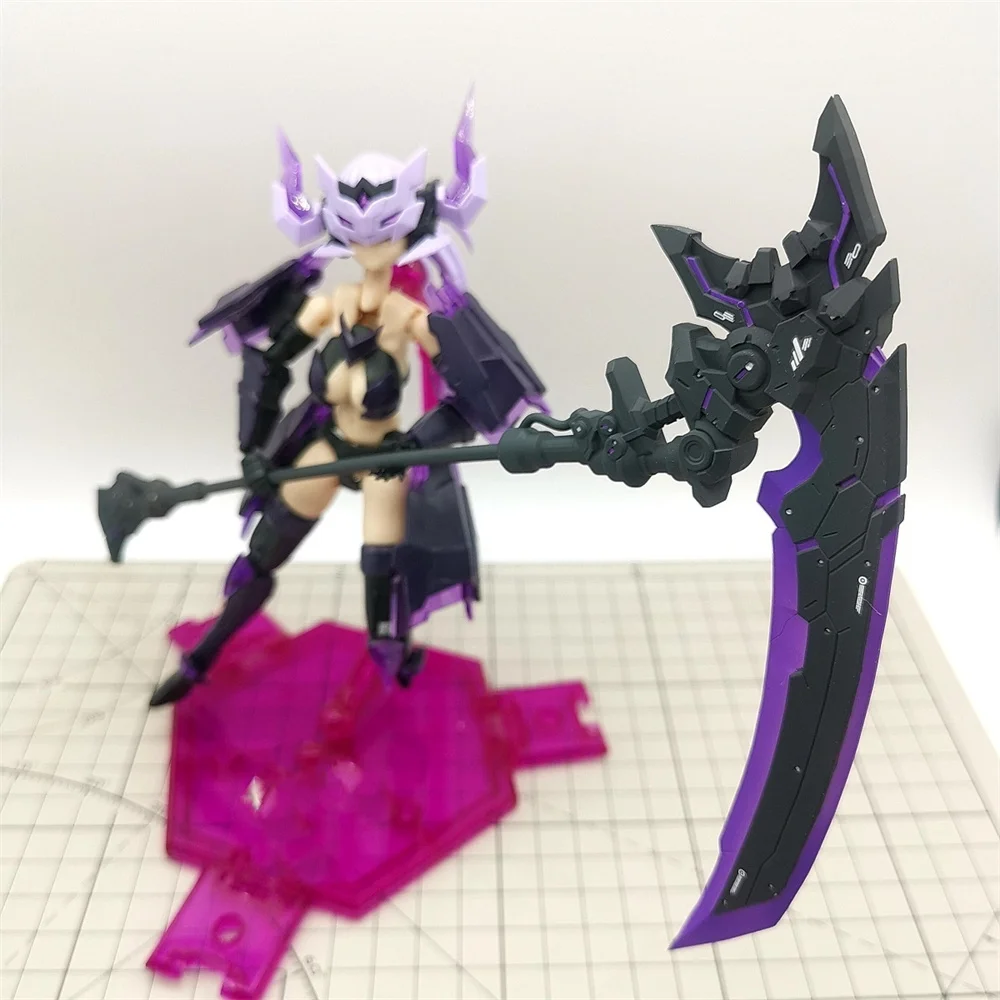 【ไม่มีตัวละคร】มีสินค้าในสต็อก 1/12 นักรบหญิง ชุดอุปกรณ์เสริมแปลงร่างแบบไม่ทาสี ขวานยักษ์ เหมาะสำหรับฟิกเกอร์แอคชั่นหญิงขนาด 6 นิ้ว ของเล่นโมเดล