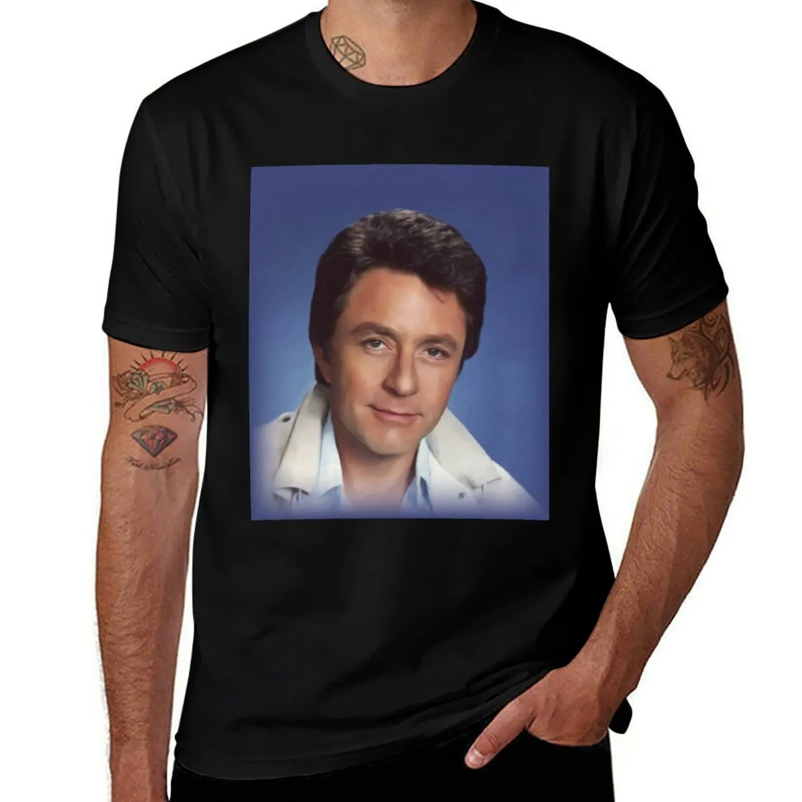 Футболка Bill Bixby, Actor T-Shirt, легкая футболка для походов