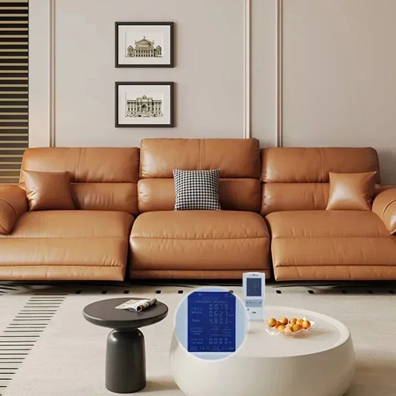 أرائك غرفة المعيشة البنية الحديثة مسند الذراع تصميم فاخر كسول أرائك غرفة المعيشة نفث الشمال الحديثة النساء موبليس أثاث فريد من نوعه #4