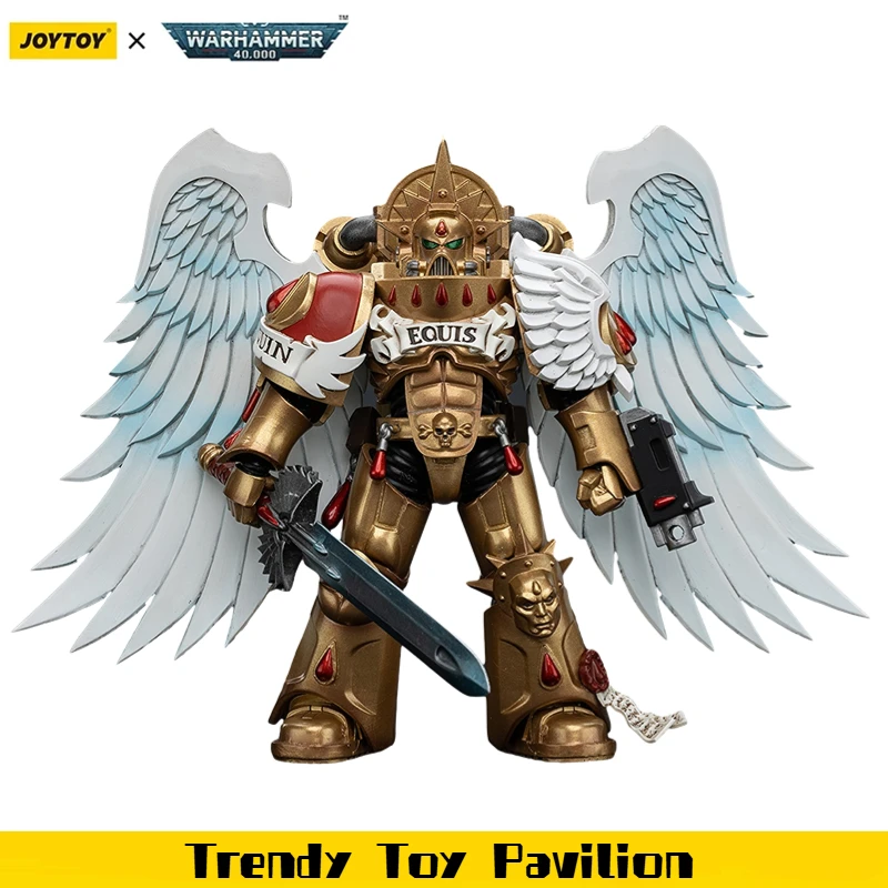 

【JOYTOY】Warhammer 40K Blood Angels Sanguinary Guard с мечом Encarmine 2 1/18, игрушки-фигурки