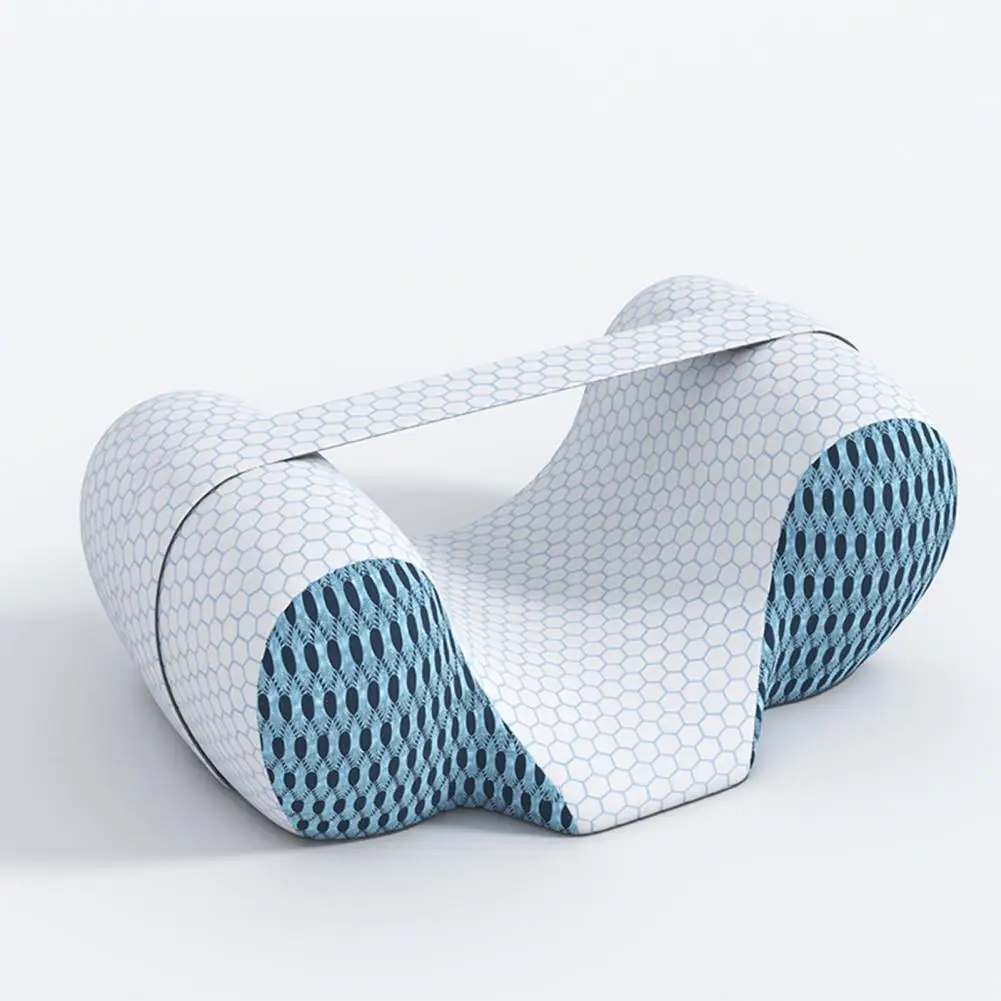 

Подушка для коррекции осанки с контурной поддержкой из пены с эффектом памяти для шеи, выравнивания шейного отдела позвоночника, комфортная для сна на спине, животе и боку