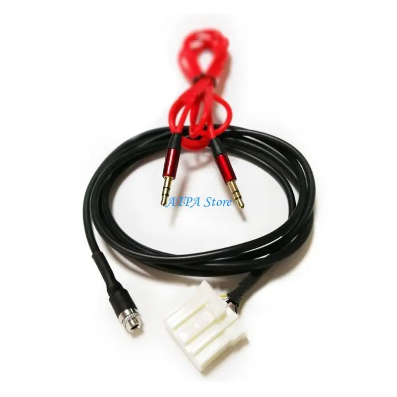 

U13C Car Radio Female AUX Adapter Receiver Car AUX Adapter for 2/3/5/6 MX5 RX8