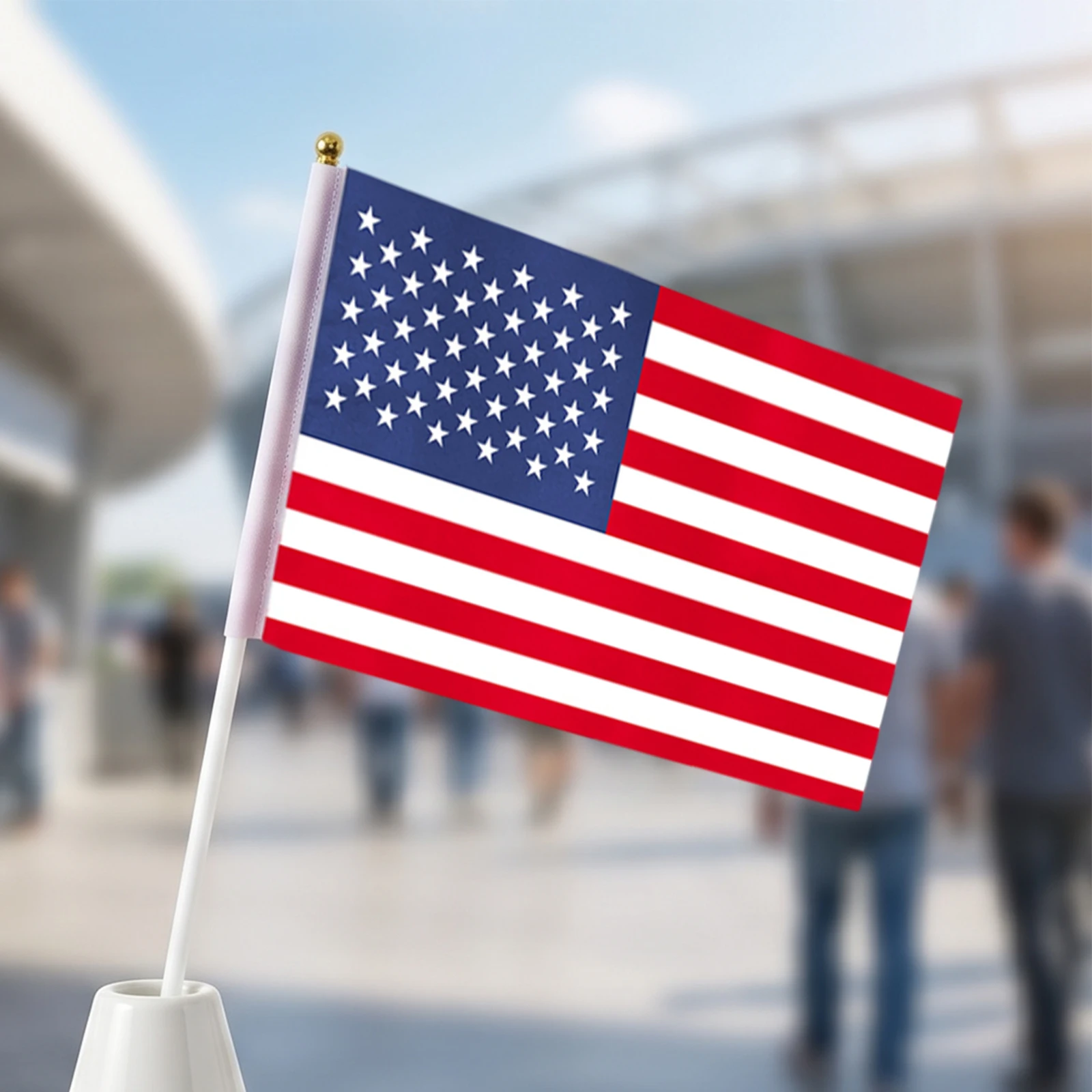 50 Pack International Flags 14x21cm Small Mini Hand Flags Countries Flag Small Flag for Soccer Fans Watch Party Sports Events