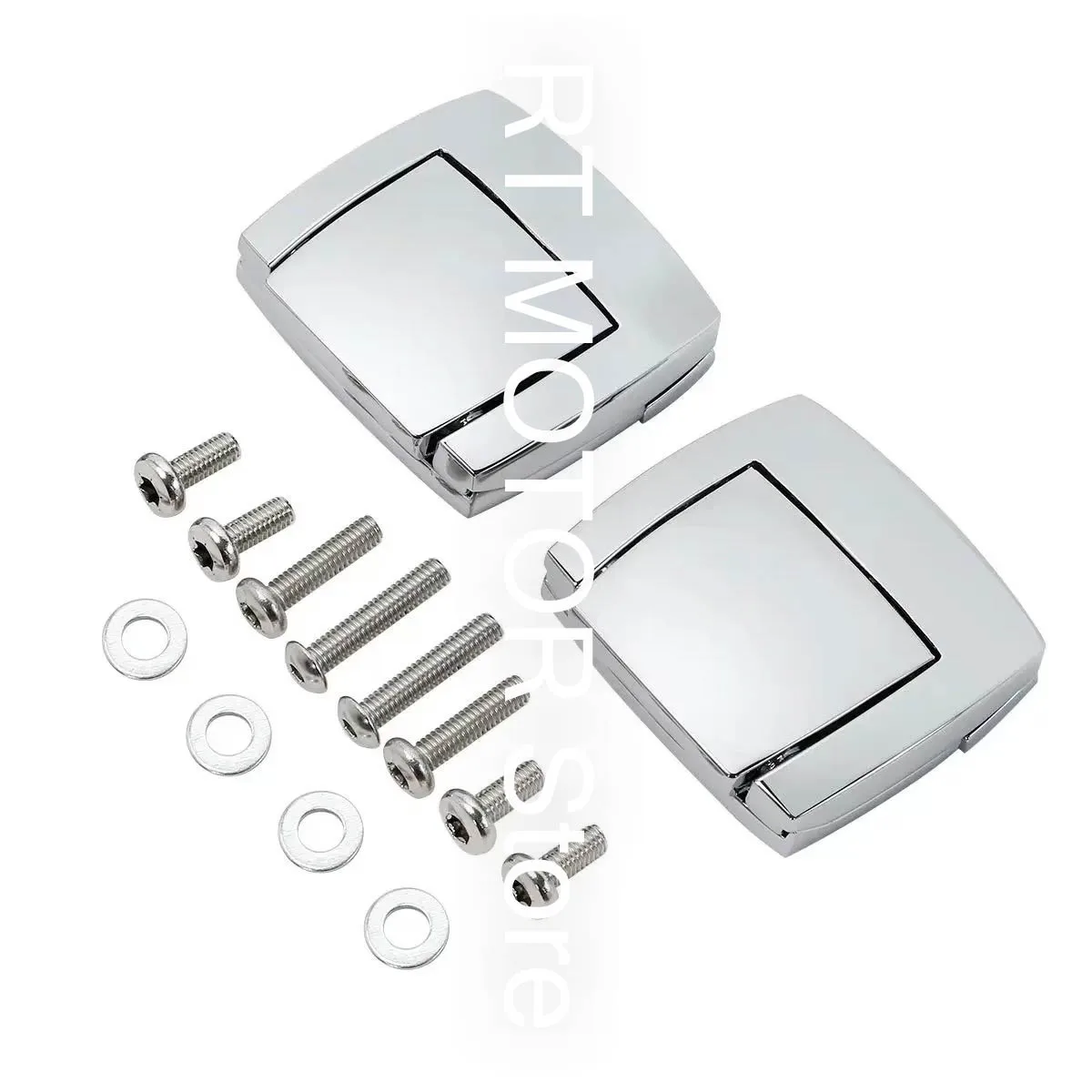 Tour Pack Pak Latches Hinges Lock Kit For Harley Davidson 1980-2013 Touring Road Glide Classic Razor Chopped