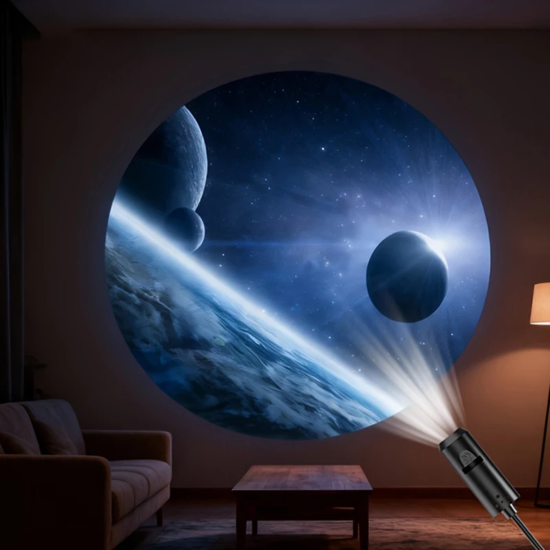 LED Galaxy Projector 1 Lighting Mode 10 Style Image Change Home Bedroom Party Ceiling DecorHot Sale