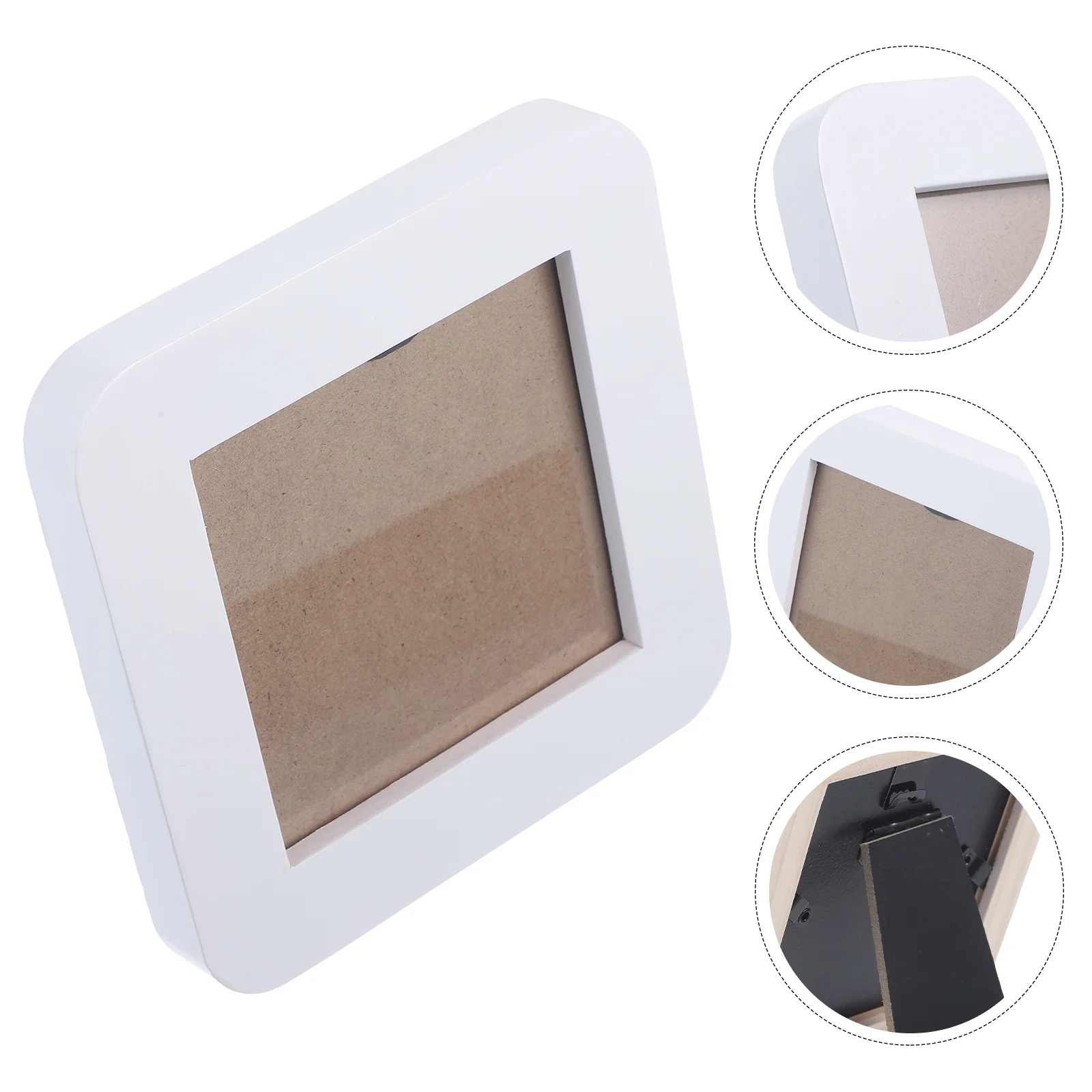 

Small Wooden Photo Frame Wedding Picture Mini Desk Display Desktop Child