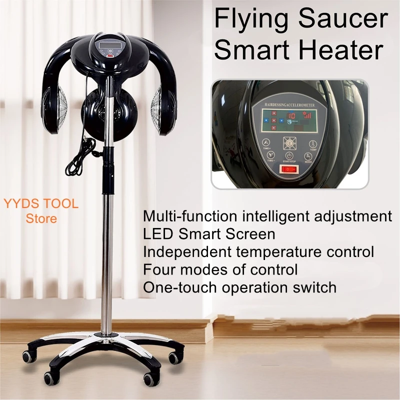 Home hairdressing large saucer heater simple modern hair salon hair coloring perm machine hair dryer