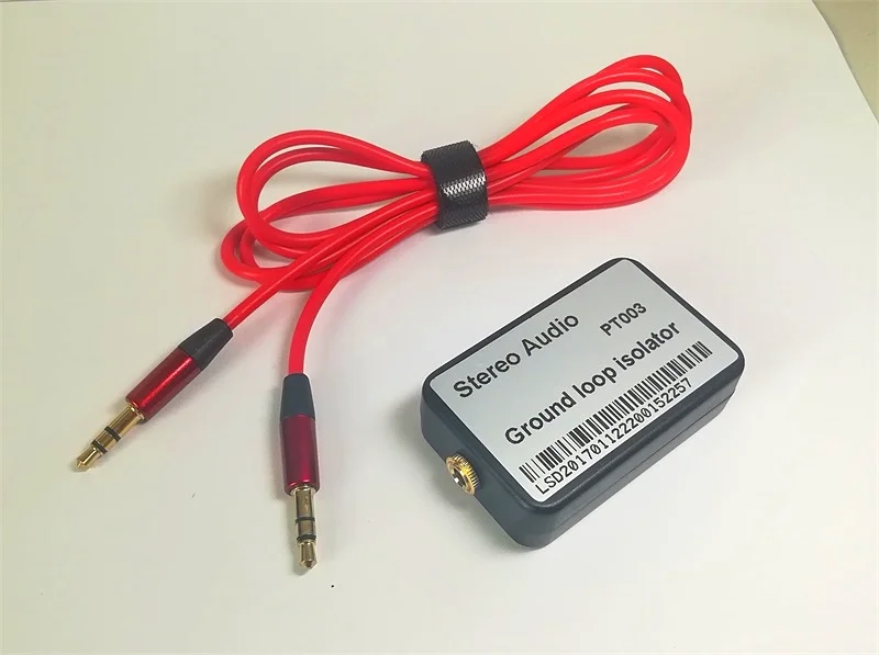 3.5 Audio Isolator/Audio Noise Current Sound Elimination Noise/Common Ground Filter AUX Noise Canceller Anti Interference Device