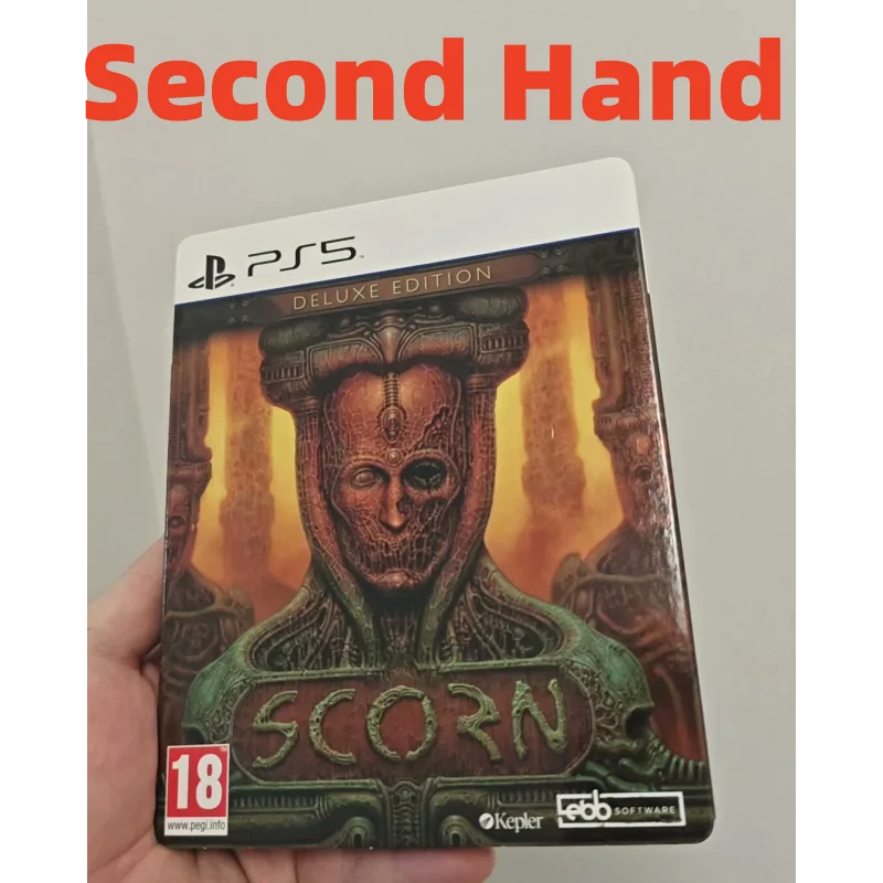 PS5 لعبة مستعملة CD SCORN Deluxe Edition Iron Box Game Card Playstation5 PS5 SCORN #2