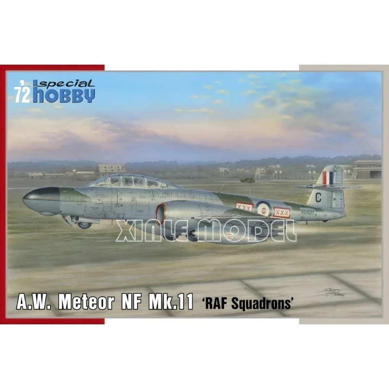 

Special Hobby Plastic Assembled Aircraft Model Kit 72437 A.W. Meteor NF Mk.11 1/72