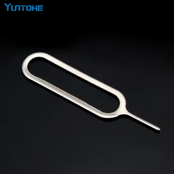 

5000pcs Sim Card Needle For iPhone se 7 6 s plus 5 5S 4 Samsung S7 edge lenovo Cell Phone Tool Tray Holder Eject Metal Pin