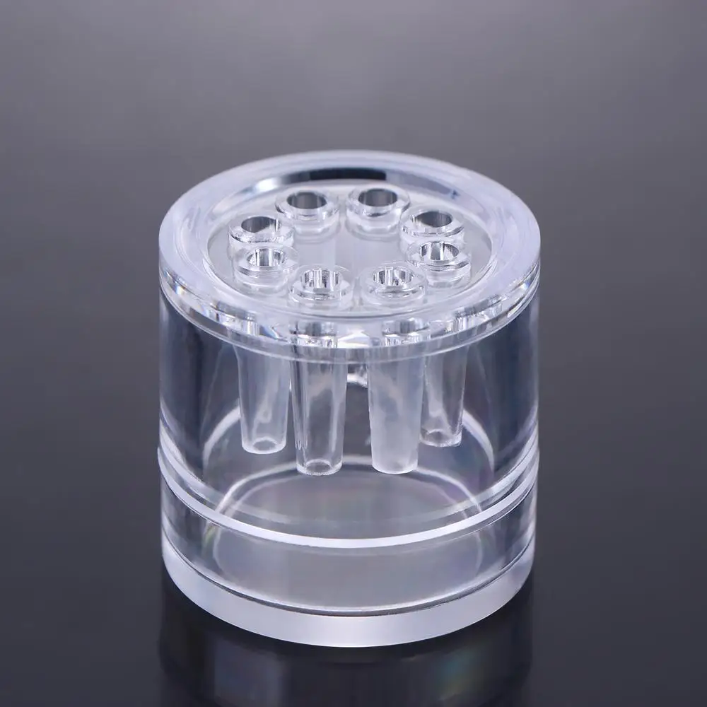 

8 Hole Practical Aquarium Cleaner Tool for Fish Tank Durable Acrylic Pest Catcher Leech Trap Pest Feeding Box Worm Bait
