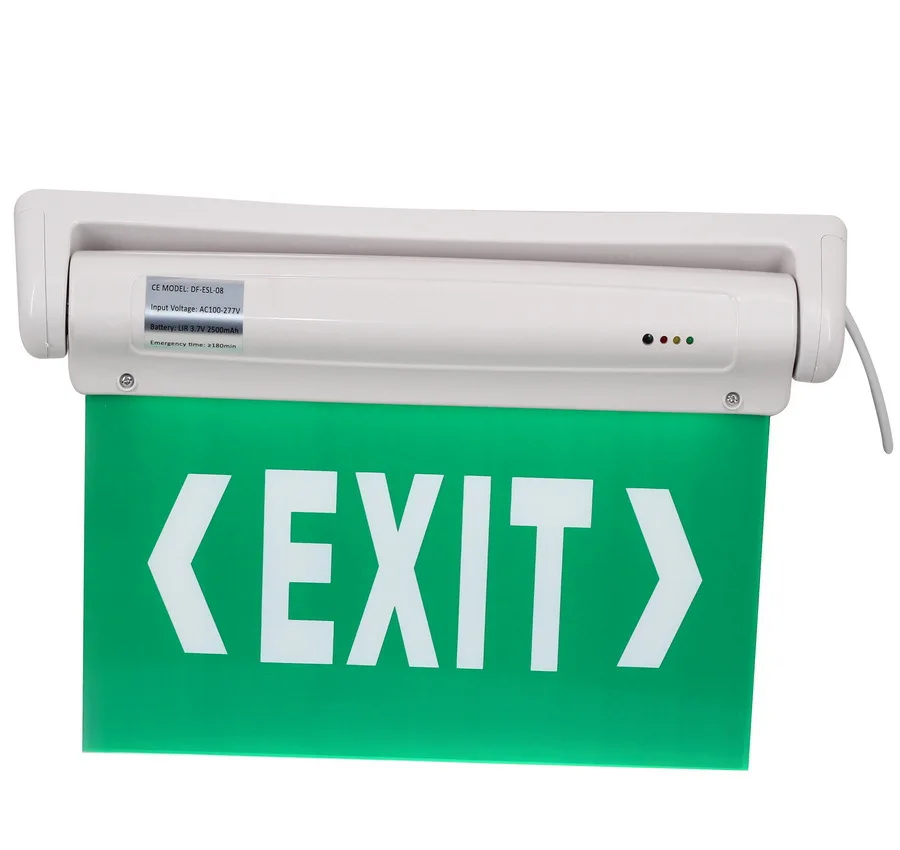 

Led Emergency Light Power Bank Emergency Exit Sign Smart Light With For Power Outages Rotatable Emergency Lamp 3w Ac 100-265v