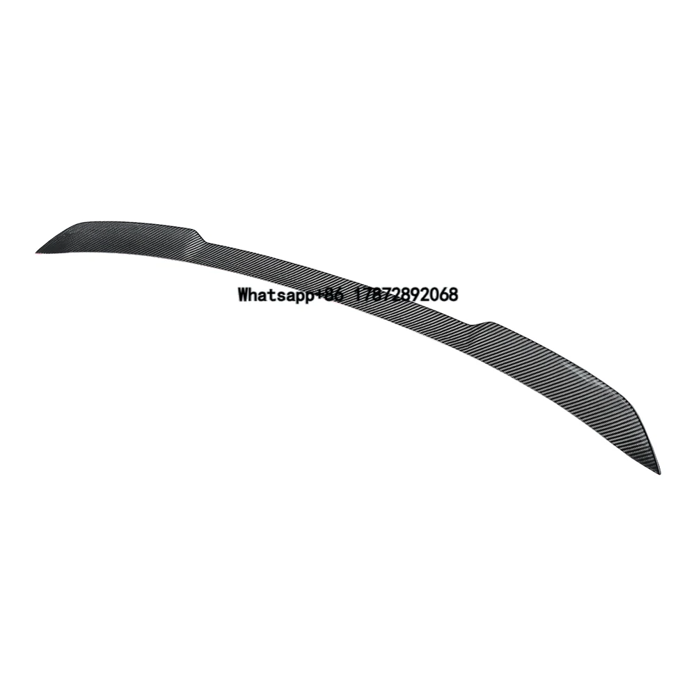 

Dry Carbon Fiber Front Spoiler for Coupe 2018-Up for Techart TKT Roof Spoiler Rear Trunk Ducktail Deck Model