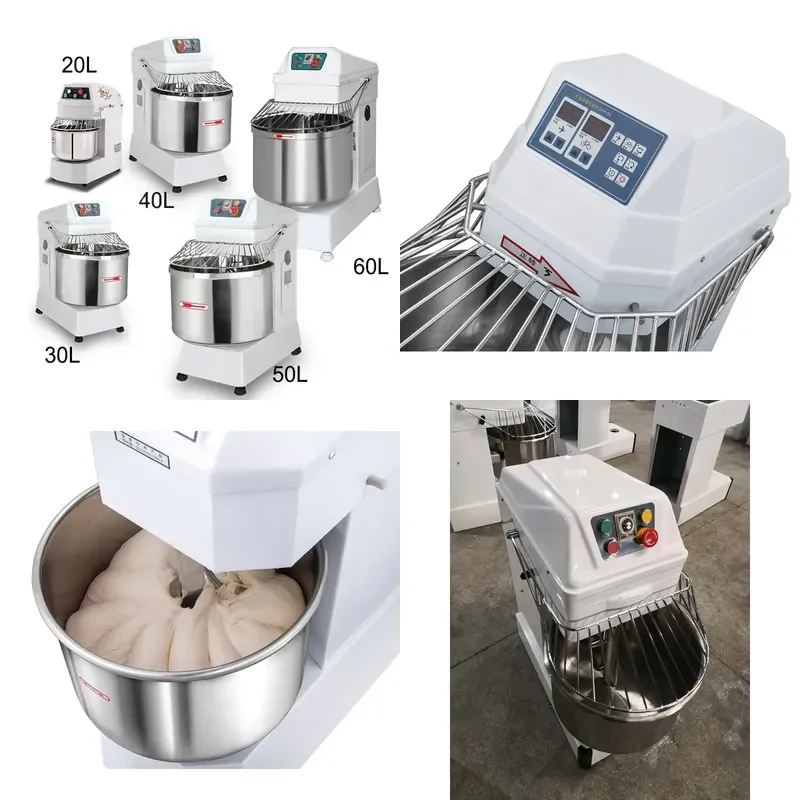 Commercial Electric Dough Mixer for Pizza Cake Pastry Biscuit Flour Bread Making Machine Heavy Duty Kitchen Appliance