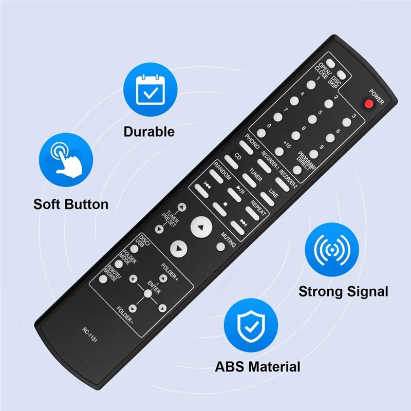 ПОЛНАЯ замена RC-1131 Пульт дистанционного управления для AV-ресивера Denon Контроллер усилителя мощности
