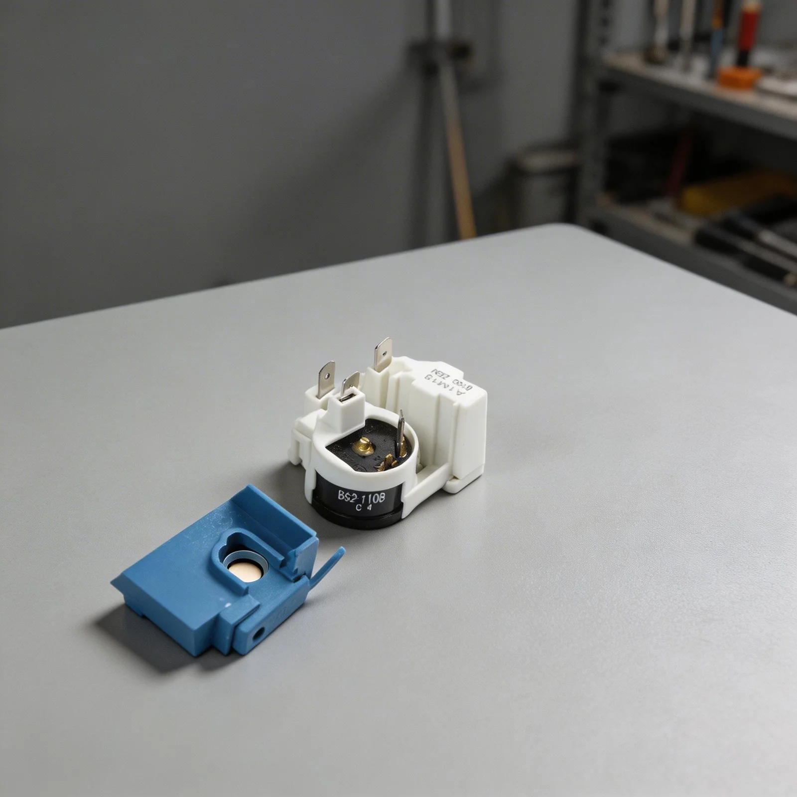 PTC-Based Compressor Starter Protector Assembly 8100ZEM for Household Refrigerators and Compact Cooling Systems
