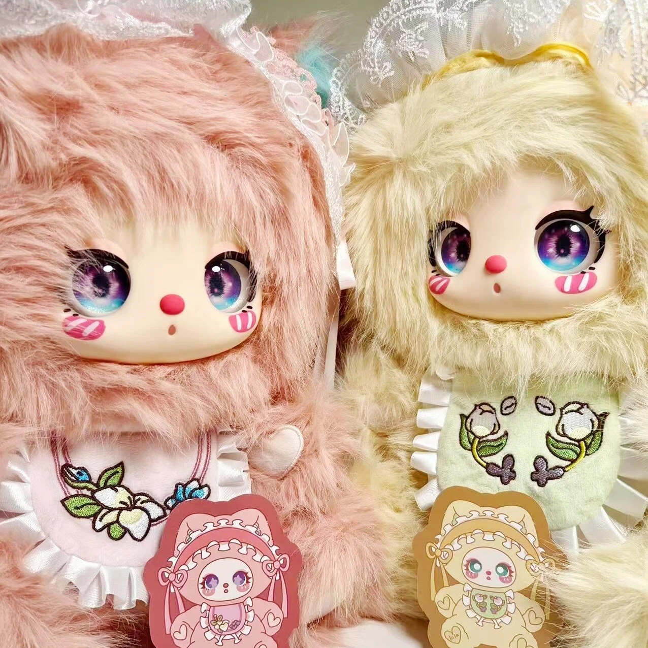 

Genuine 600% Liila Tea Time With My Girl Series Vinyl Plush Blind Box Cute Doll Big Model Decoration Trendy Toy Mystery Box Gift