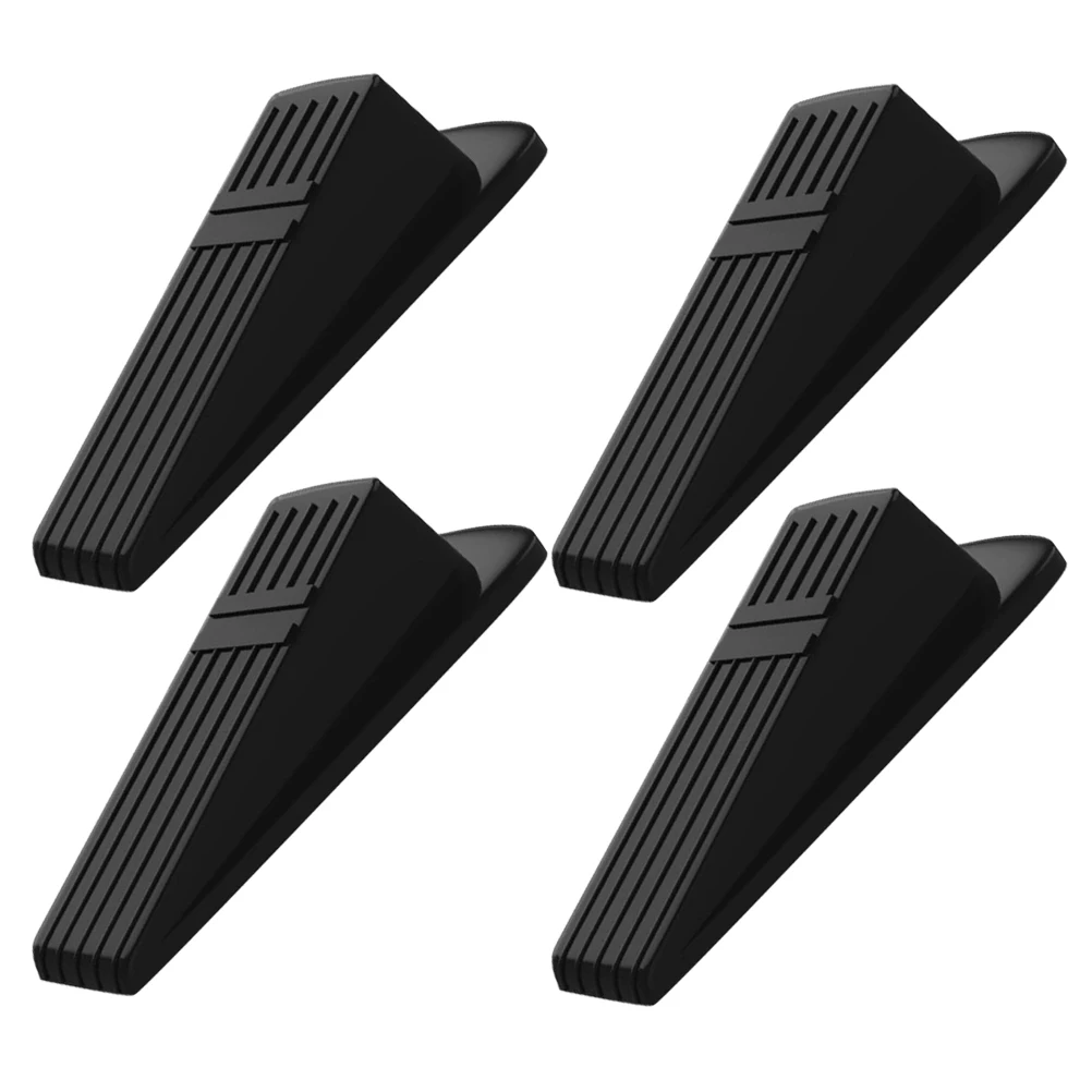 

4pcs Stopper Windproof Wedge For Bottom Of Home Security Stops Stops Reliable Door Wedges For Bottom Of Door Wedges