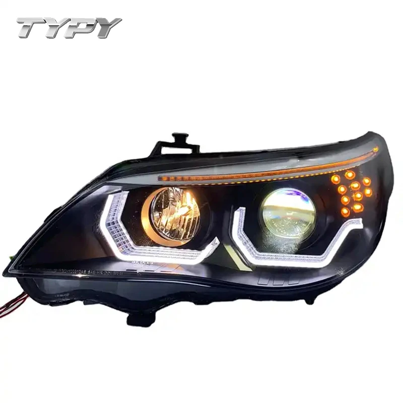 

Car Head Lamp Modified Headlights LED Daytime Running Lights Head Light For BMW 5 Series E60 2005-2012