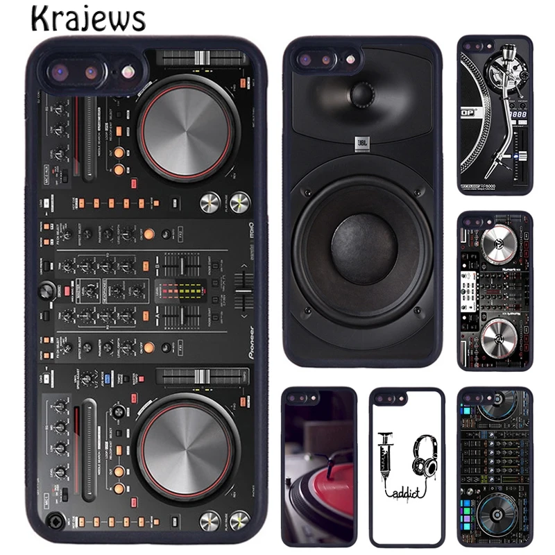 

Krajews DJ Professional DJ Controller Vinyl Phone Case For iPhone 17 Air 16 15 14 plus 11 12 13 pro max coque