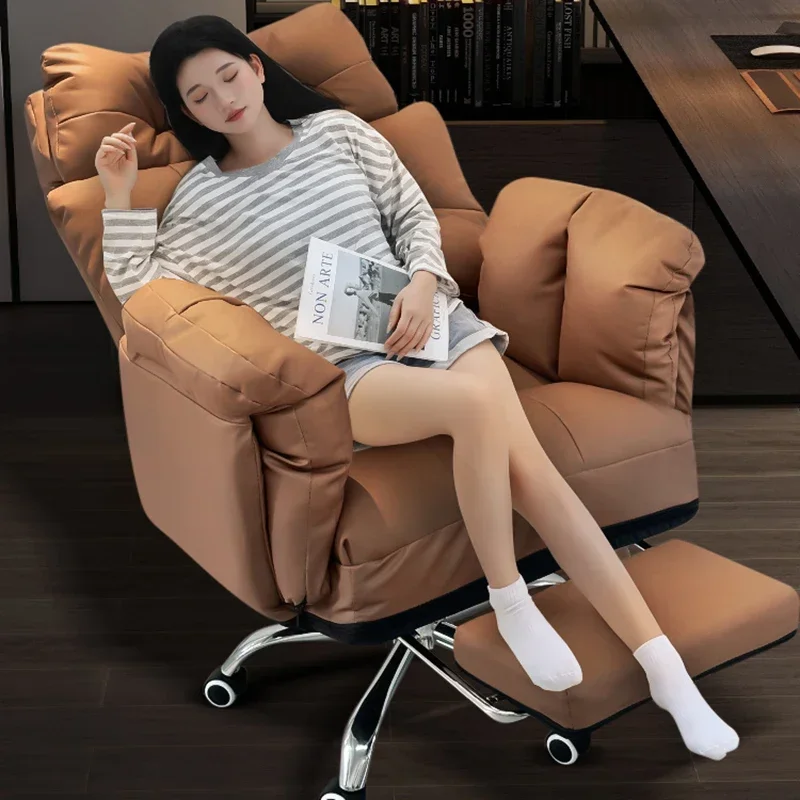 

Nordic Computer Office Chair Comfortable Executive Luxury Ergonomic Office Chair Vanity Reading Silla Oficina Trendy Furniture