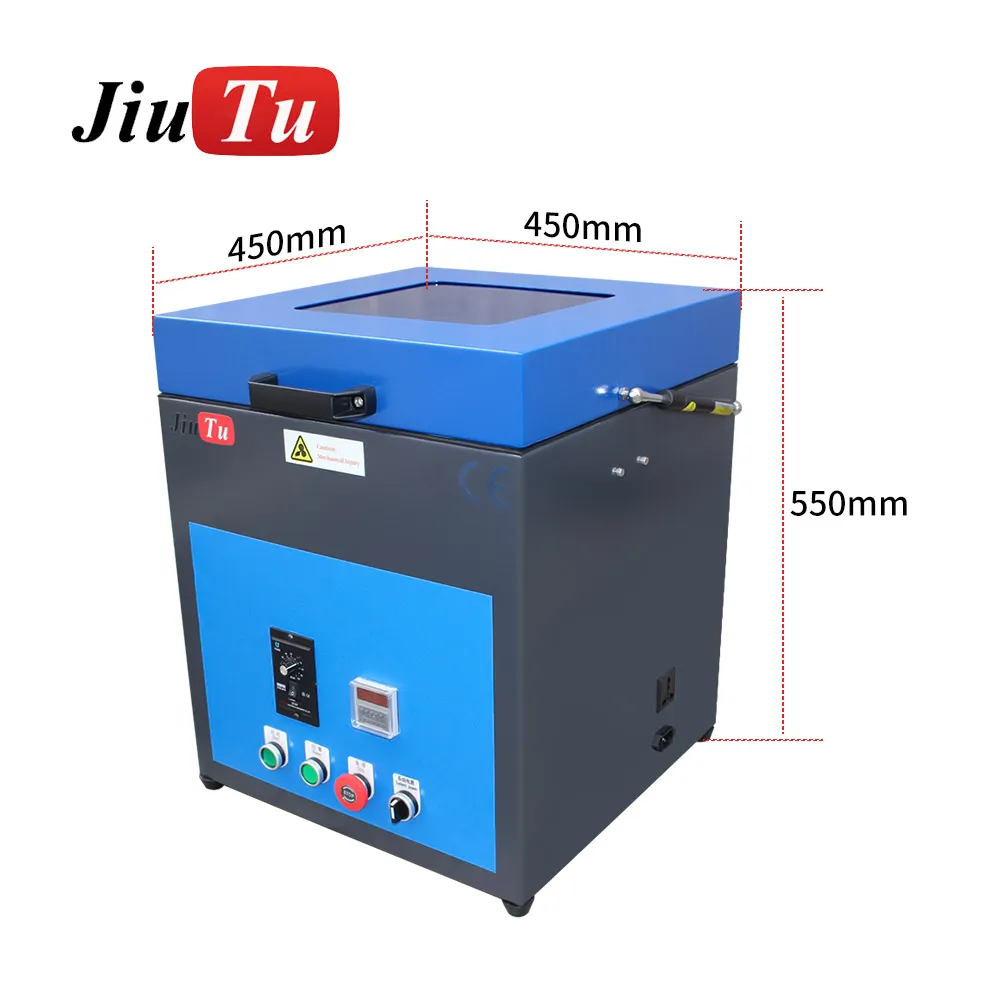 JiuTu Newest 2 Slot Mobile Phone Polishing Machine 220v Glass Repair And Scratch Removal Enhanced Efficiency