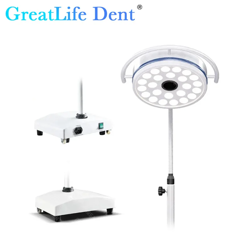 Great life dent 72w 24leds 300000lx bewegliche LED-Veterinär untersuchung lampe medizinisches Haustier, das kalte schatten lose Licht klinik betreibt