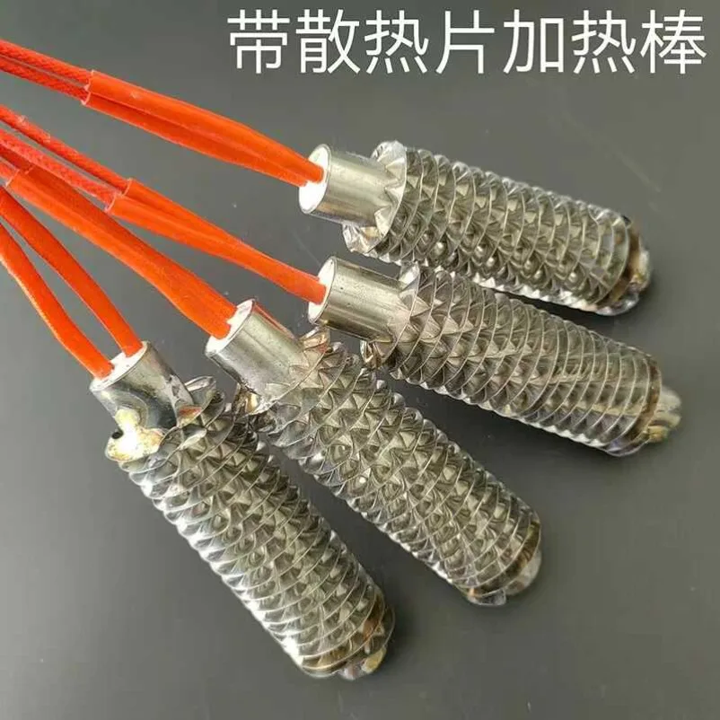 Heating rod with heat sink drying baking motor insulation paint coil new heating rod motor repair tool