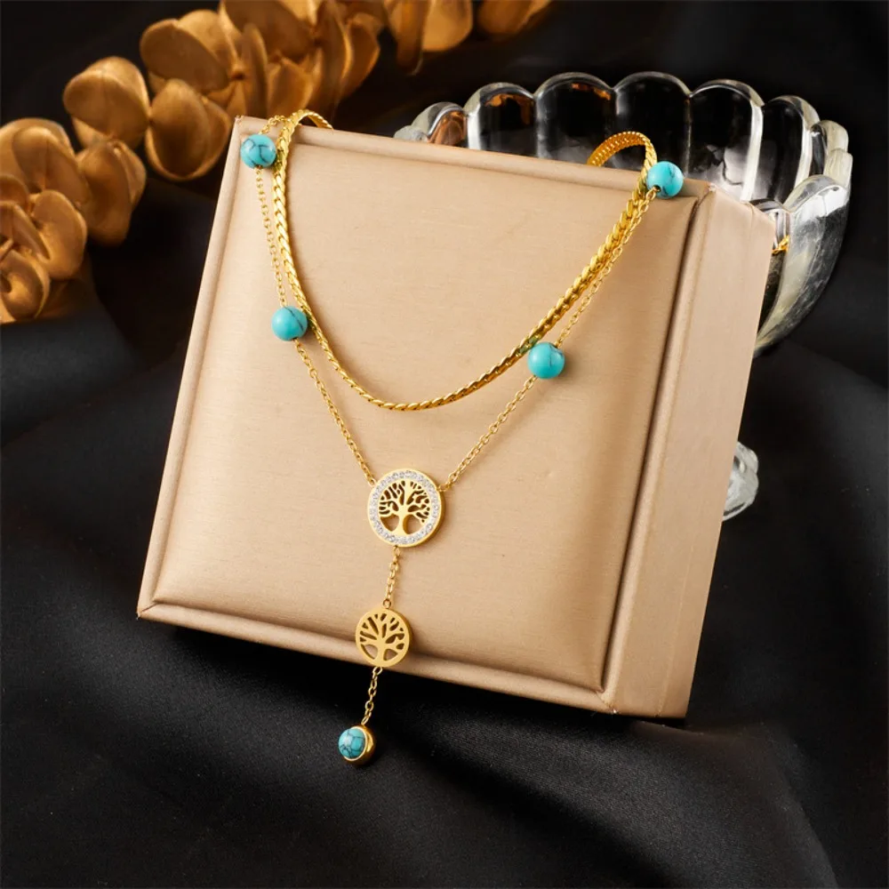 

Jewelry Vintage Eyes of Demon Necklace Tassels Imitated Pearl Devil's Eye Necklace Trendy Delicate Women Pendant Necklace Girls