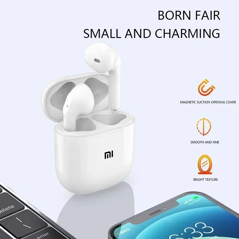 Xiaomi-auriculares inalámbricos i12, audífonos intrauditivos con Bluetooth 5,3, impermeables, deportivos, de calidad de sonido HIFl, para Android e IOS