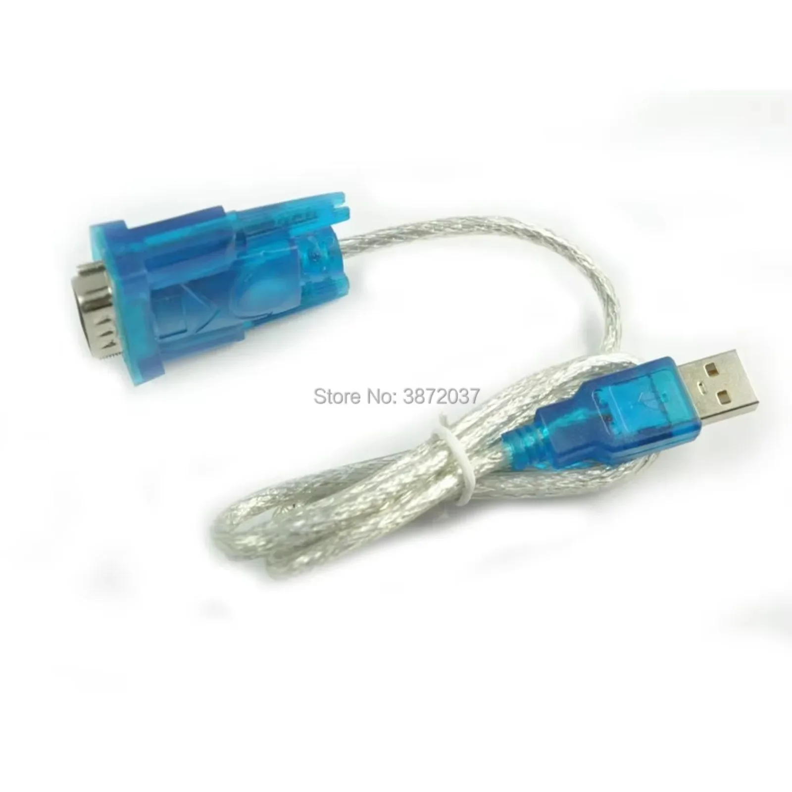 5pcs/lot USB 2.0 to RS-232 RS232 DB9 Serial Device Converter Adapter Cable Support Win 7 win 8 Win 10